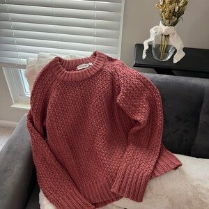 RD Style Women's Knit Sweater - Deep Pink